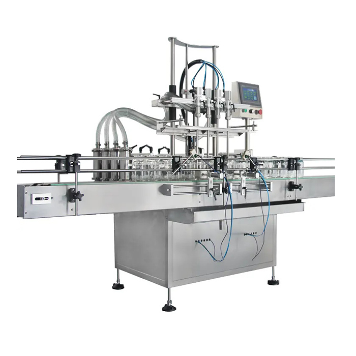 4 Heads Automatic Liquid Bottle Filling Machine