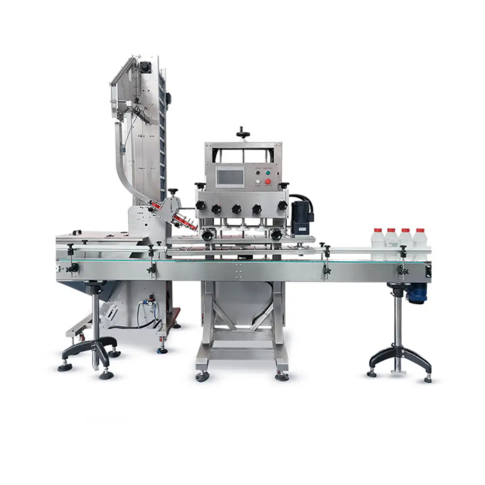 Awtomatiko nga High Speed nga plastik nga Screw Water Bottle Cap Machine