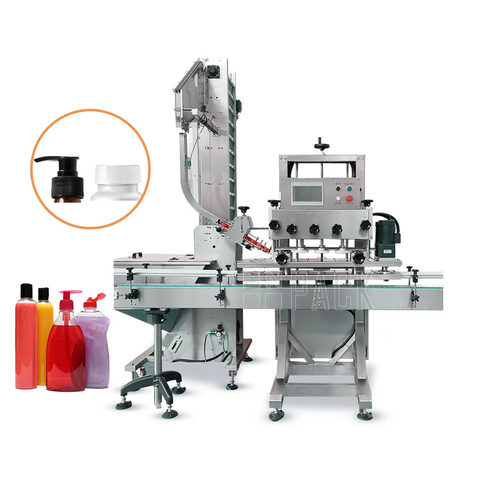 Awtomatikong Linear Spindle Capping Machine