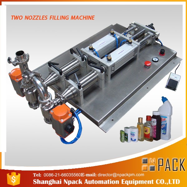 Ang Semi-Automatic Defoaming Corrosive Liquid Filling Machine