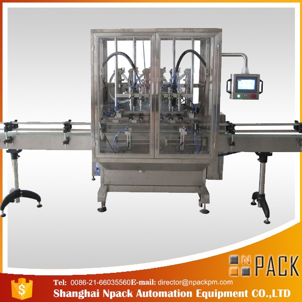 Auto Overflow Gravity Bottle Liquid Filling Machine