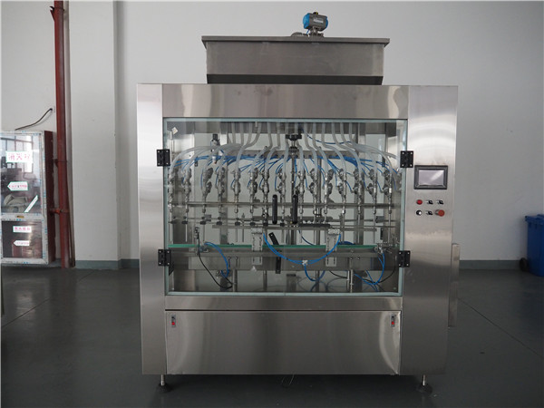 Awtomatikong 12 Heads Atmospheric Pressure Liquid Filling Machine