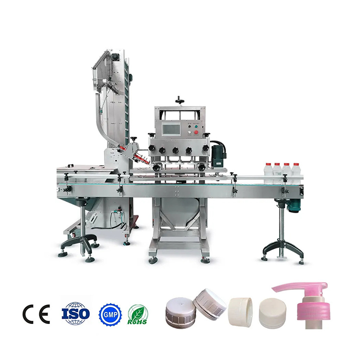 Bug-os nga Awtomatikong Glass Bottle Capping Machine Alang sa Shampoo