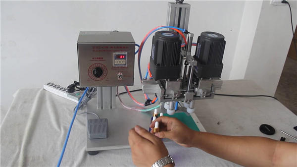 Bug-os nga Awtomatikong Pneumatic Capping Machine Manufacturer