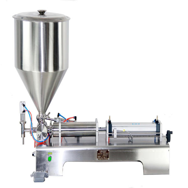 Ang semi-awtomatikong piston jar cream filling machine