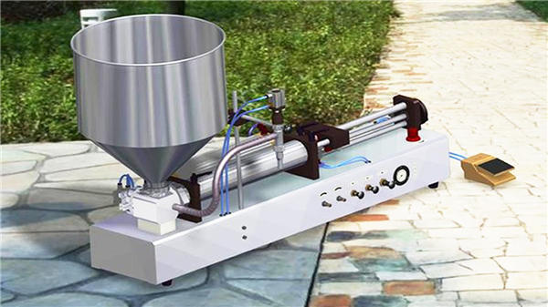 Ang Semi-Auto Vertical Tooth Paste Filling Machine