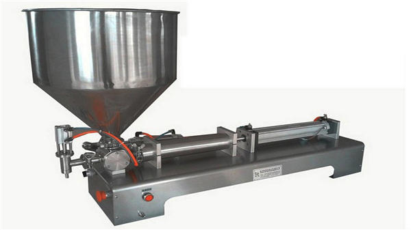 Ang Ulo nga Semi nga Awtomatikong Vertical Paste Filling Machine 